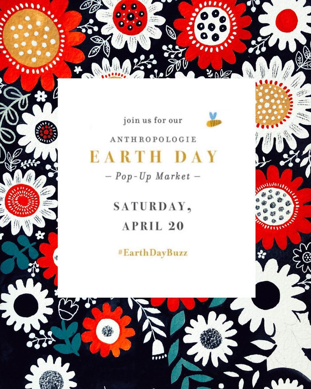 Dinara Mirtalipovaのインスタグラム：「Hey Clevelanders! Come join me and a few other local business tomorrow at Anthropologie Pop-Up Market 🐝where: Anthro at Woodmere, OH when: Sat April 20, 10:00-1:00 ✌️see you then!  #anthropopupmarket #earthdaybuzz」