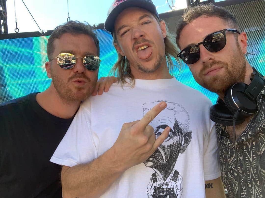 Gorgon Cityさんのインスタグラム写真 - (Gorgon CityInstagram)「Shouts to @diplo for having us. Next stop, coachella round 2. Catch us at the outdoor stage today 6:10pm >>>>>>>>>>>>>>>」4月20日 8時00分 - gorgoncity