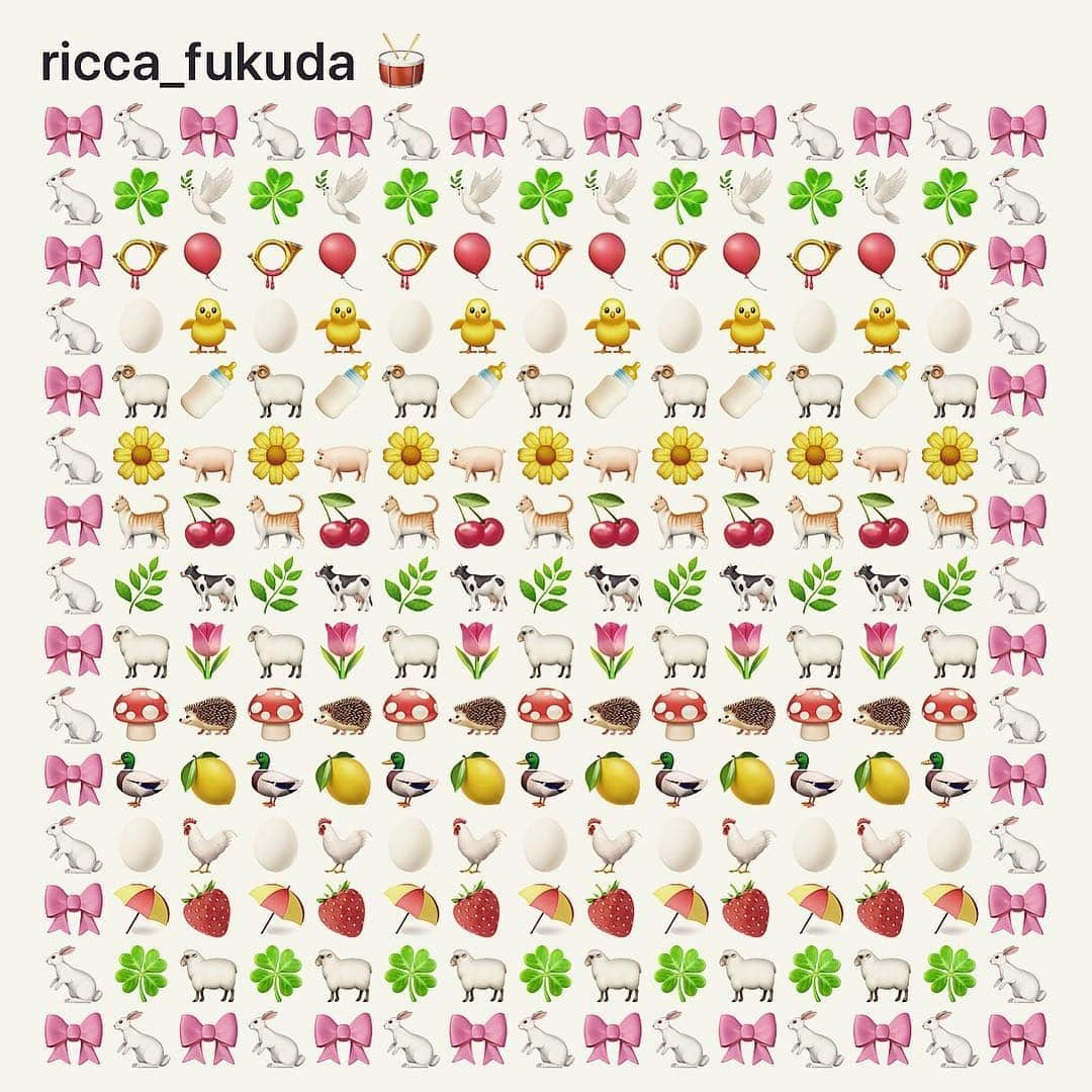 福田里香さんのインスタグラム写真 - (福田里香Instagram)「#pictograph_foodwalls . title：easter_parade_foods . • イースターは 春分の日のあとの 最初の満月の 次の日曜日。 つまり今年の復活祭は 明日、４月２１日です。 #easter #easterfood」4月20日 8時00分 - riccafukuda