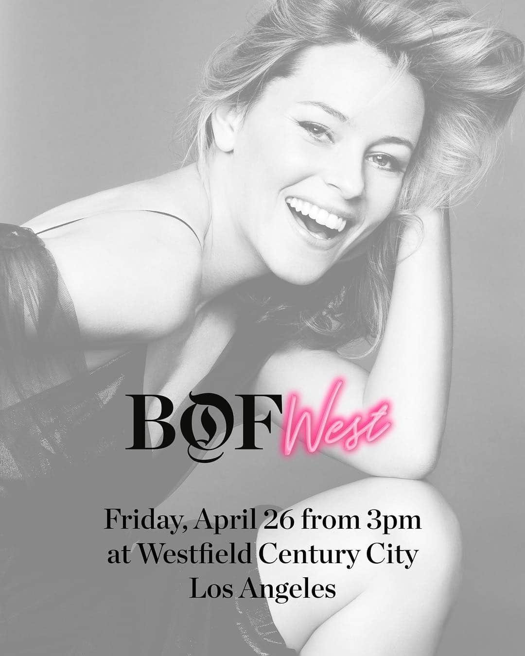 エリザベス・バンクスさんのインスタグラム写真 - (エリザベス・バンクスInstagram)「Speaking at #BoFWest next week. Excited 🙌🏻 Come join me at Westfield Century City in LA on April 26th at 3pm and learn more about how you can participate on @bof. @doradberad #doradberad」4月20日 8時03分 - elizabethbanks