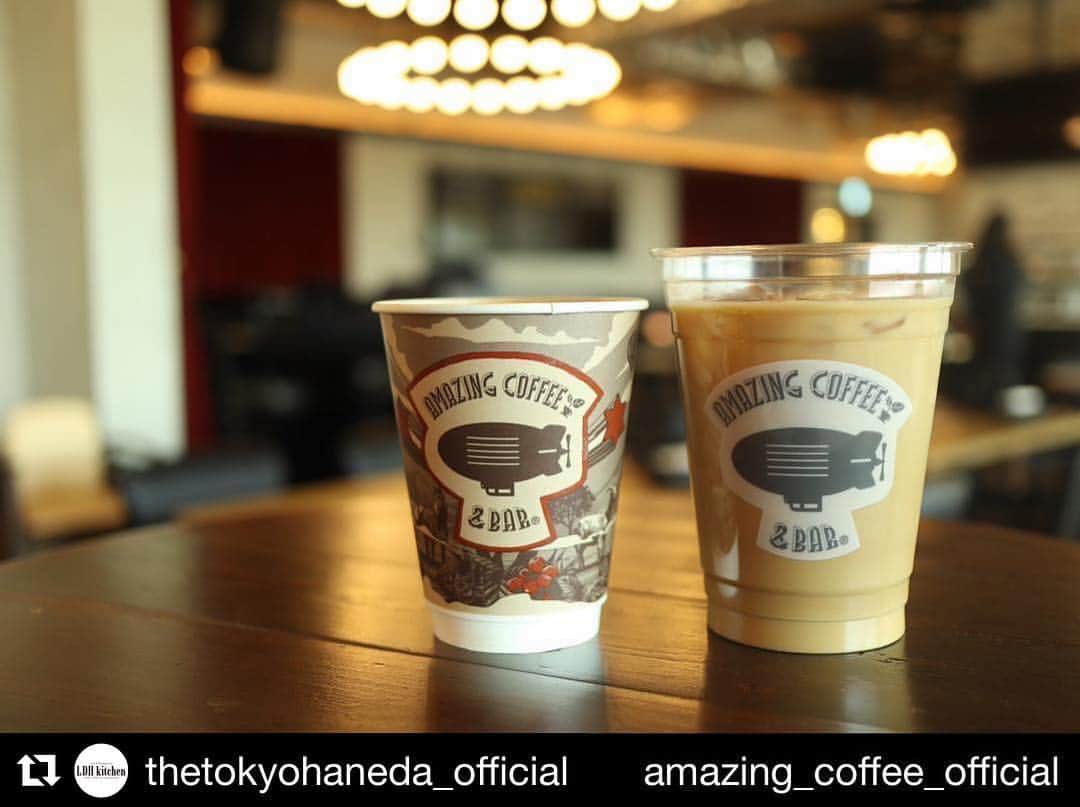 LDH kitchenさんのインスタグラム写真 - (LDH kitchenInstagram)「. @thetokyohaneda_official @amazing_coffee_official ・・・ 🌈AMAZING COFFEE & BAR TOKYO HANEDA AIRPORT🎊 . 本日より、TAKE OUTがSTART致します✨ . AMAZING COFFEE & BAR ORIGINAL CUPで、 あなたの素敵な旅を、さらにHAPP🌱に彩ってみませんか？✈️ . Have an AMAZING Sky Trip to the world (^o^)v . ✳︎オリジナルカクテル及び、アルコールを含むものは店内ご利用の方のみのご案内となります。 . ✳︎誠に勝手ではございますが、Tall sizeのみの販売とさせて頂きます。 ご了承くださいませ。 . #LDHkitchen #AMAZINGCOFFEE&BAR #TOKYOHANEDAAIRPORT #AMeCO #アメコ #coffee #takeout #start #プーくん」4月20日 8時36分 - ldhkitchen_official
