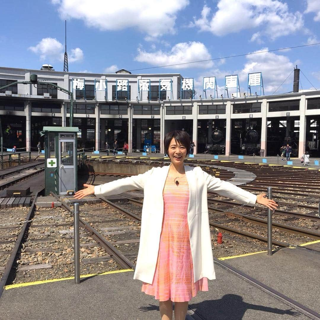 村井美樹さんのインスタグラム写真 - (村井美樹Instagram)「テレビ大阪「おとな旅あるき旅」http://www.tv-osaka.co.jp/ip4/tabi/ 三田村邦彦さんと一緒に、GＷに行きたい京都駅周辺の穴場&定番スポット巡り😆✨4月20日（土）18:30〜 ぜひご覧ください☺️TVerでも27日まで見逃し配信中です！https://tver.jp/lp/c0005131 . #おとな旅あるき旅 #村井美樹 #三田村邦彦 さん #京都 #梅小路京都西駅 #京都鉄道博物館 #0系 #500系 #c62 #朝からビール #slスチーム号 #東本願寺 #ずっと飲んでた #こけし #旅こけし #平賀輝幸工人」4月20日 9時27分 - miki_murai_