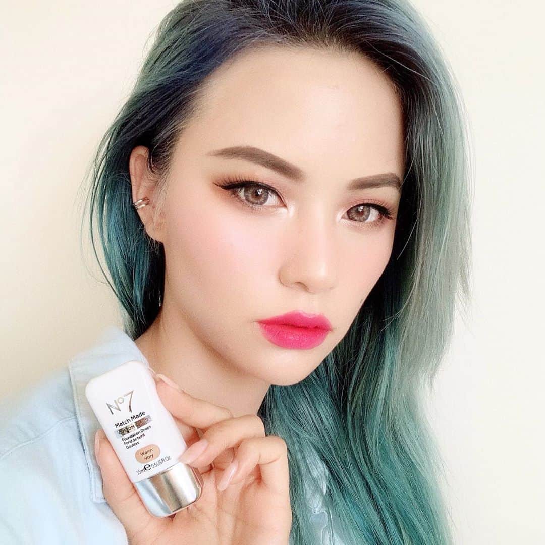 Yukiさんのインスタグラム写真 - (YukiInstagram)「No7 Match Made Custom Blend Foundation Drops lets you customize your preferred coverage. You can mix 1-3 drops to your primer or moisturizer. I especially recommend it for warm weather! @no7usa #No7USA #ad Available at @walgreens」4月20日 9時38分 - yukibomb