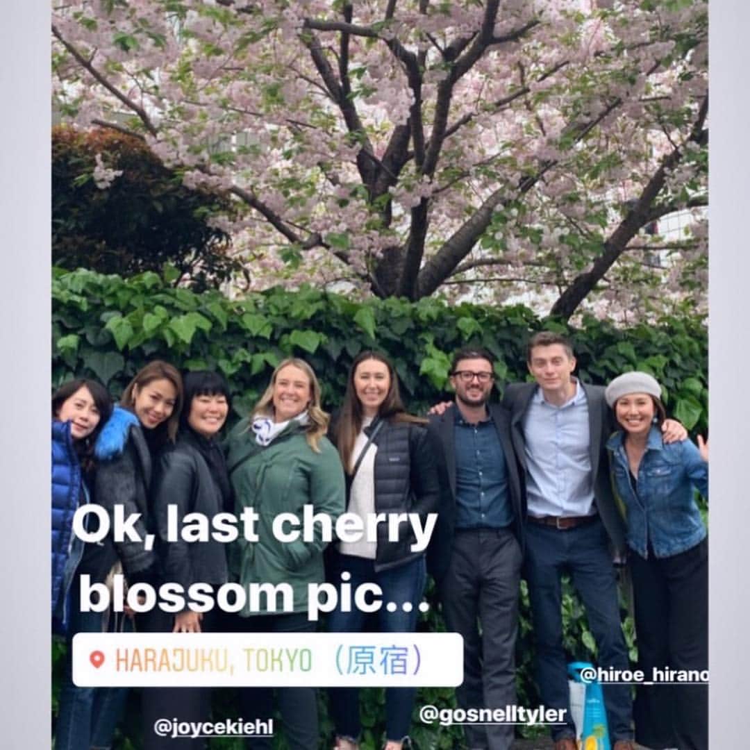 Hiroe Hiranoさんのインスタグラム写真 - (Hiroe HiranoInstagram)「カリフォルニア観光局チームと東京散策🗼 皆様をアテンドさせていただきました。 表参道、原宿と。桜も見れたし🌸 早朝の人の少ない #明治神宮 はすごく良かった✨🌳 . また何かとご縁のあるノエさんのご配慮。 いつも素敵なサシ飲みTIMEも（笑）ありがとうございます❤️ @onescantine 〜#WholeFoodsOrganic〜 みんな最高に喜んでくれて嬉しかった。 ここのルーフトップのロケーションも最高❗️ . 夜のBIGパーティ🍷では更にご縁が広がり。 銀座でゴルフしたり⛳️みんな素敵な人たち❤️ また彼らと6月にアメリカで集合🇺🇸 楽しみだなぁ⭐️😆 . 今年も新たなチャレンジとご縁のスパイラルに コツコツ進化していきますよー！ 本業も着々とプランが進行中⭐️ . . 月初はタイトスケジュールで。 岡山に戻り、都内でテレビ収録→成田からシアトル →LA経由でサンタバーバラ→LA→東京→葉山でしたので💦 . 来週から相方が来日するので、すごく心が緩む。 嬉しいなー😆❤️ . #ゴールデンウィーク は、#長野 に家族のような友達と 遊びに行くよ🌱⛰🌏 #トレッキング や #カヤック やら日本の自然を満喫する予定🇯🇵 .  #tokyo #lifestyle #travel #california #hiroecali #平野宏枝 #日本 #🇯🇵#日々学び #感謝 #カリフォルニア観光局 #goodpeoplegoodtimes  #ロサンゼルス #サンフランシスコ #パームスプリングス #LAX」4月20日 10時17分 - hiroe_hirano