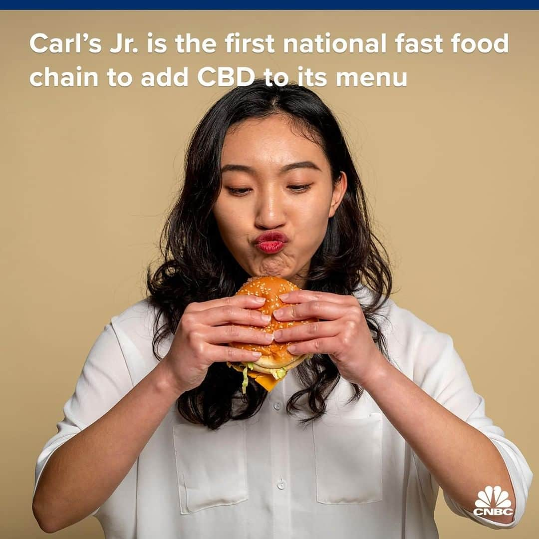 CNBCさんのインスタグラム写真 - (CNBCInstagram)「Carl’s Jr. is adding something special to its signature sauce.⁣ ⁣ The restaurant will test a CBD-infused burger called Rocky Mountain High: CheeseBurger Delight at one of its Denver locations. It will be available for $4.20 for one day only: April 20, the unofficial holiday for cannabis enthusiasts.⁣ ⁣ The limited-time offer makes Carl’s Jr. the first national fast food chain to add CBD-infused food to its menu.⁣ ⁣ To read more about the burger, visit the link in bio.⁣ ⁣ *⁣ *⁣ *⁣ *⁣ *⁣ *⁣ *⁣ *⁣ #food #burgers #carlsjr #fastfood #restaurants #cbd #cbdoil #hemp #business #businessnews #cnbc⁣」4月20日 10時34分 - cnbc