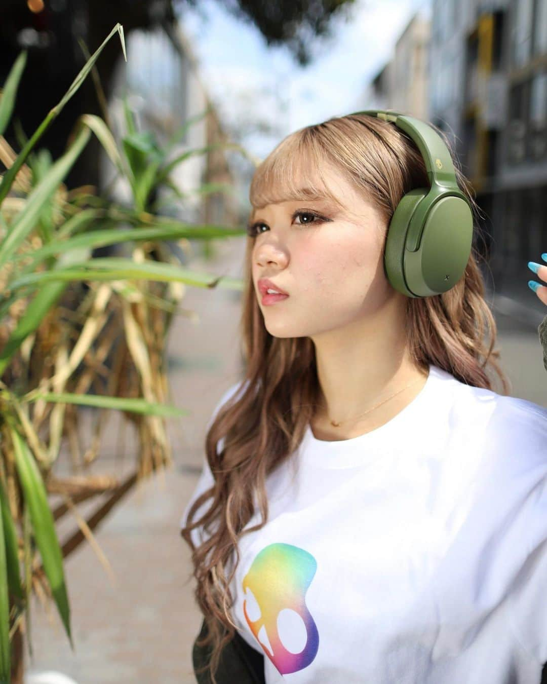 Skullcandy Japanさんのインスタグラム写真 - (Skullcandy JapanInstagram)「Venue Olive & 12 MOODS Tシャツ @_.nnk0728._ 🌿  #feelskullcandy #feelelevated #スカルキャンディー」4月20日 11時11分 - skullcandyjapan