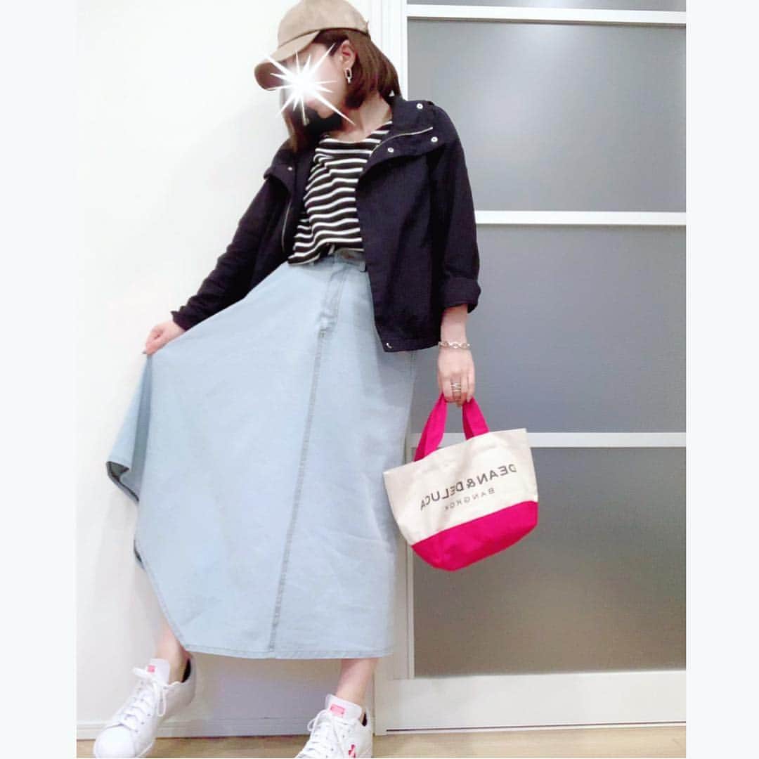 kkkkkaoriiiiiさんのインスタグラム写真 - (kkkkkaoriiiiiInstagram)「低身長のわたしにはハードルが高いと思ってたデニムのロングスカートは、不揃いな裾が重くならずに着られていい感じ💓 . 詳しくはブログにて ♡ ↓↓ ♡153cmちびっこアラサーOL♡KaoriのHappyRoom♡ .  #プチプラコーデ  #プチプラファッション  #ちびっこol  #おちびコーデ  #おちびの輪  #オトナ女子  #153cm  #153cmコーデ  #f_blogger #ootd  #outfitoftheday  #outfit  #coca  #feerichelu  #jointspace  #dholic  #shopstyle  #adidasoriginals  #deananddeluca  #raknten_fashon  #r_fashion」4月20日 11時52分 - kkkkkaoriiiii