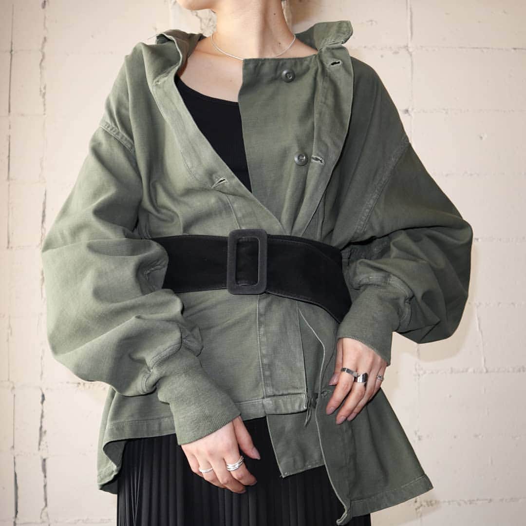 吉祥寺 古着屋 Orfeoのインスタグラム：「Military Liner Shirt  #orfeo #kichijoji #vintage #used #fashion #coordinate #outfitts  掲載商品のお問い合わせはメールにて承っております。コメント、DMでのお問い合わせは受け付けておりませんのでご了承ください。」