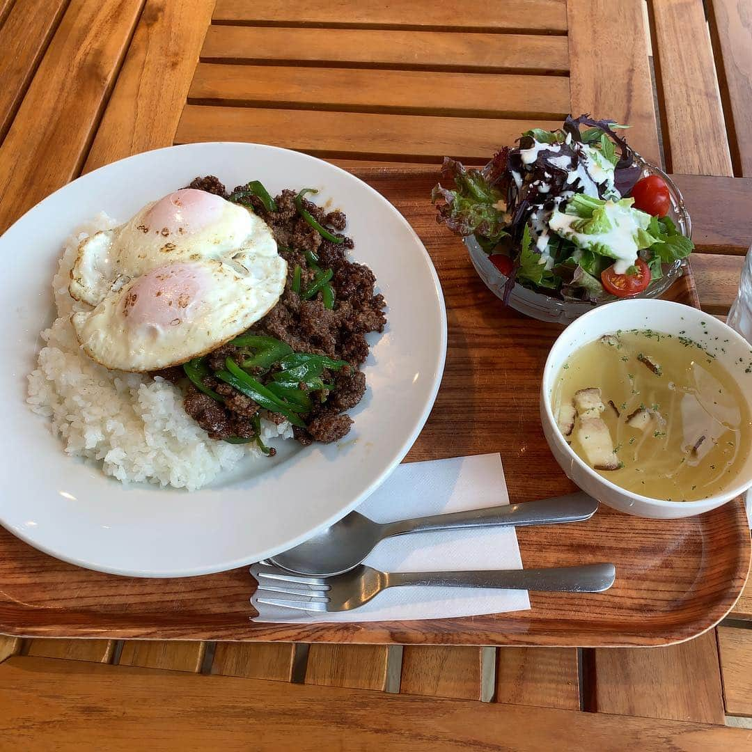 安野勇太さんのインスタグラム写真 - (安野勇太Instagram)「宮古にて多良福を食べ陸前高田へ。変わってゆく街並。力強い。そして大船渡着いて海山酒場。何を食べても美味しいんだが個人的には麻婆豆腐！最高。で隣のNoi Mareにてランチ(土日のみ)ガパオライス大。これまた最高。さくさくぱんだはいつでも美味い。とゆうわけで今日はFreaksにてライブ。」4月20日 13時08分 - yasuno_no5