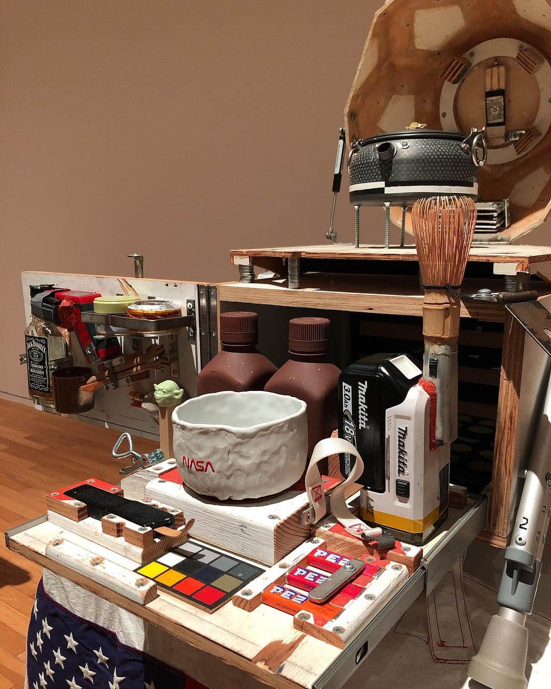 Baekのインスタグラム：「Tom Sachs : Tea Ceremony Saturday, 20 April - Sunday, 23 June, 2019」