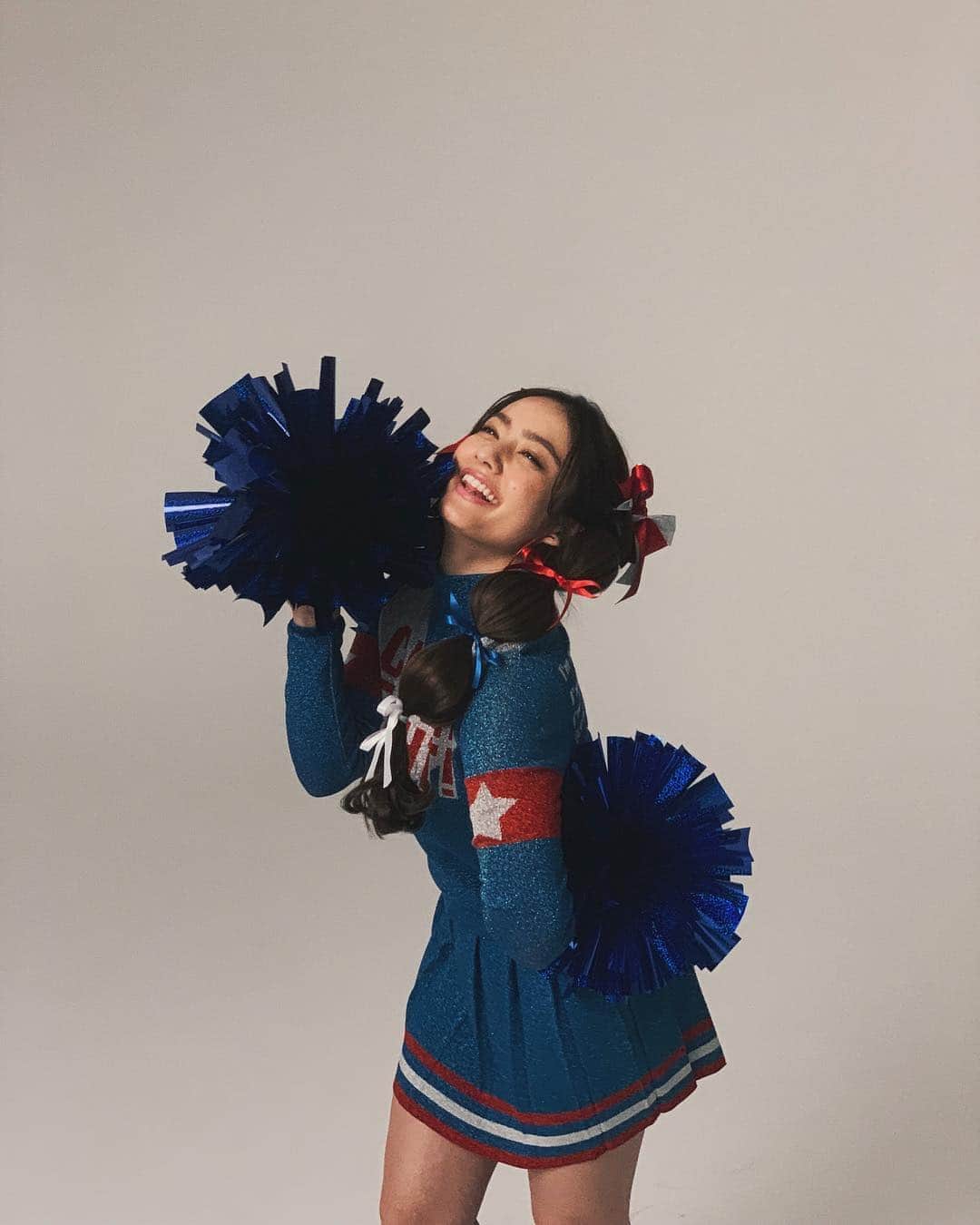 谷まりあさんのインスタグラム写真 - (谷まりあInstagram)「Have a nice day 😉💙💙💙#コクーンシティ #cheerleader」4月20日 13時23分 - mariaaaa728