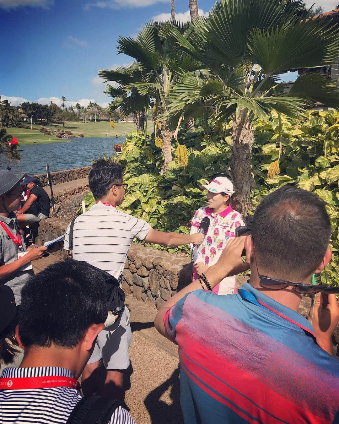 勝みなみさんのインスタグラム写真 - (勝みなみInstagram)「The 2019 LOTTE Championship 3rd day #swing 🏌️‍♀️⛳️☀️ #round  #hawaii#koolina#golf#club#lotte#championship#ハワイ#コオリナ#ゴルフ#クラブ#sports#athlete#usa#lpga」4月20日 14時08分 - minami_katsu