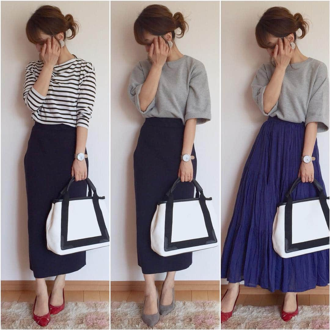 09yumi27さんのインスタグラム写真 - (09yumi27Instagram)「＊ ＊ コーデまとめ ＊ @fifth_store #カラースカートセットアップ (40%OFF) セットアップとしてはもちろん❣️ それぞれ他の組み合わせでも使える👏 @editsheen_store #A4キャンバストート (タイムセール中) カジュアルにもキレイめにも使えるから お気に入り🙊💓 ＊ ＊ #今日のコーデ#ママコーデ#ママファッション#ootd#fashion#instafashion#プチプラコーデ#プチプラファッション#着回し#着回しコーデ#ホットママタウン#ママスタ春コーデ#スナップミー#ootd部#fifth#fifthtl#フィフス#beaustagrammer#uniqloginza#gumania#gu_for_all#mamagirl#locari#ponte_fashion#ootd_kob#mineby3mootd ＊ ＊」4月20日 14時11分 - 09yumi27