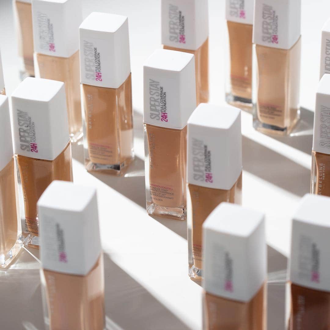 Maybelline New Yorkさんのインスタグラム写真 - (Maybelline New YorkInstagram)「#Superstayfoundation is the perfect long lasting, full coverage formula for a totally flawless face. Tag a friend who’s a full coverage foundation fan! 👯‍♀️」4月21日 0時49分 - maybelline