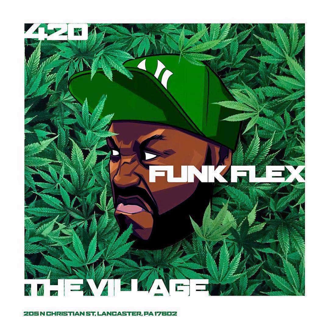 ファンクマスター・フレックスのインスタグラム：「I don’t smoke... but 4/20 I’m in the club! @litdigitaldjs」
