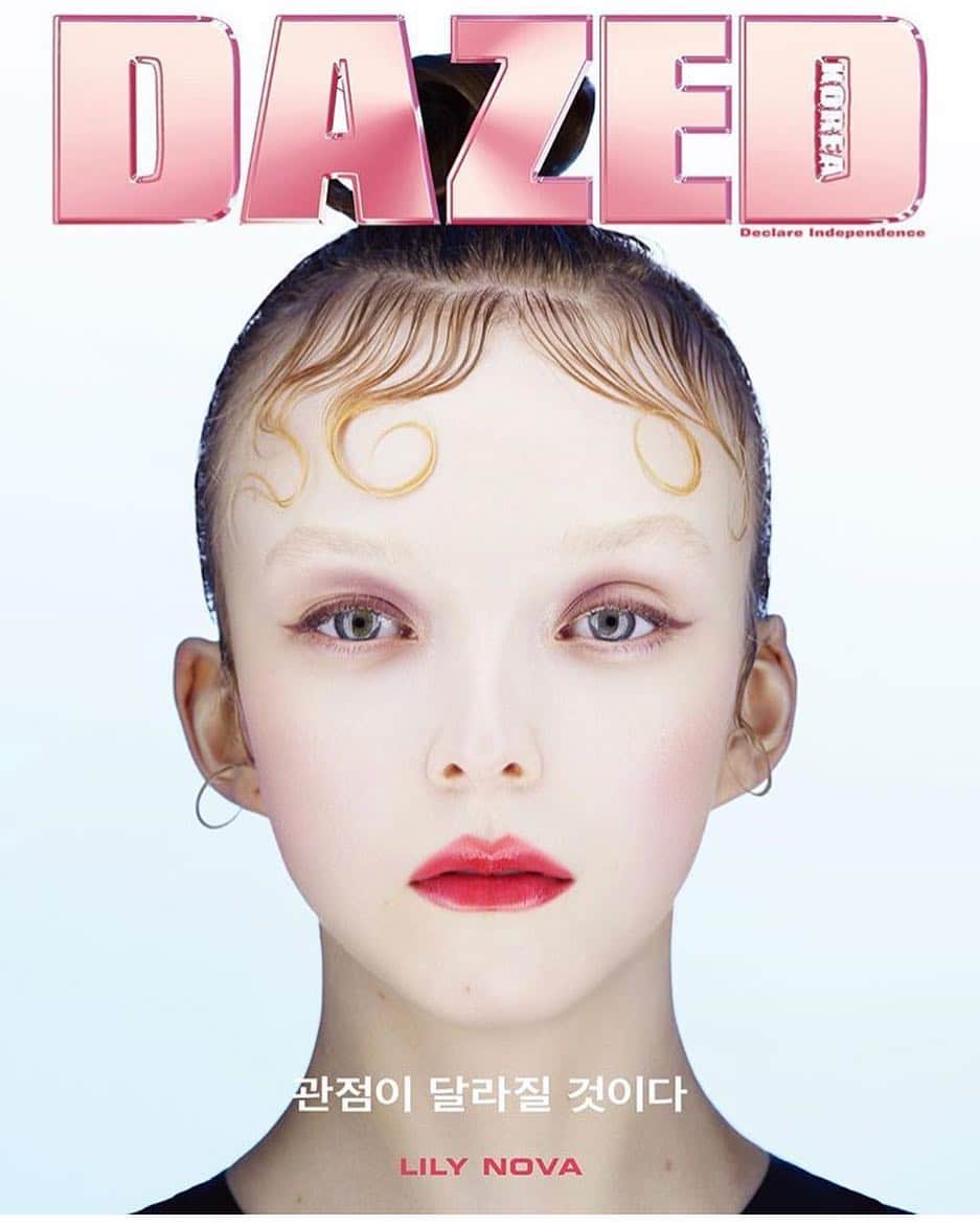 IMG Modelsさんのインスタグラム写真 - (IMG ModelsInstagram)「Dazed Doll. 👄 @lilynova97 covers @dazedkorea. #📷 @photokyj80 #👗 @oh.yura #✂️ @enoclee #💄 @juunszz #👸🏼 #IMGstars」4月21日 1時05分 - imgmodels