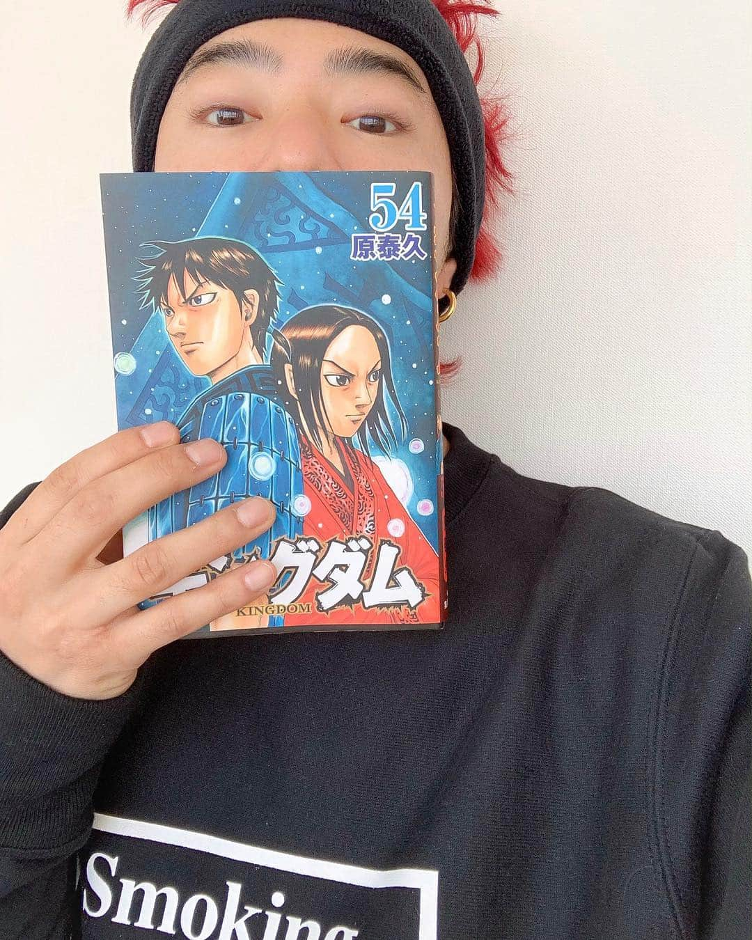 高木琢也さんのインスタグラム写真 - (高木琢也Instagram)「えーー😳⁉️ まだ読んでないの？？ やばくなーーーい🤣🤣🤣 #5回読んだよ #キングダム #KINGDOM」4月20日 16時53分 - takagi_ocean