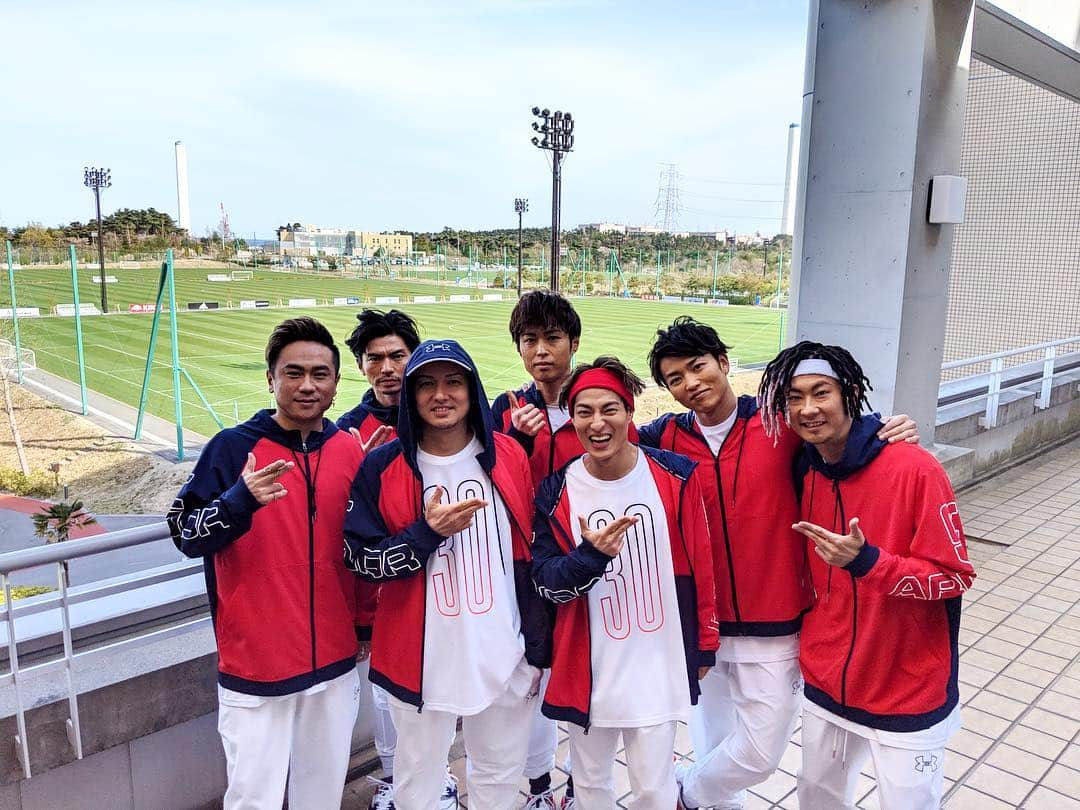 DAICHI さんのインスタグラム写真 - (DAICHI Instagram)「Jヴィレッジグランドオープンフェスに来て下さった皆さん ありがとうございました🥺🙏 最高なLIVEになりました⚽️ 僕らが出来る事は パフォーマンスで元気を届けること。 もっと全国に お届けでるよう頑張ります。 #DAPUMP #Jヴィレッジグランドオープンフェス #日本代表 #サッカー #Jヴィレッジ」4月20日 17時34分 - daichix