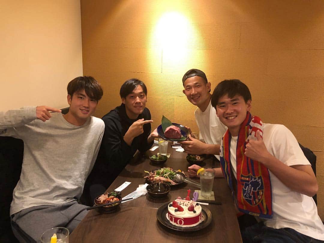 のインスタグラム：「19歳おめでとう〜！ #平川怜 #40 #fctokyo」