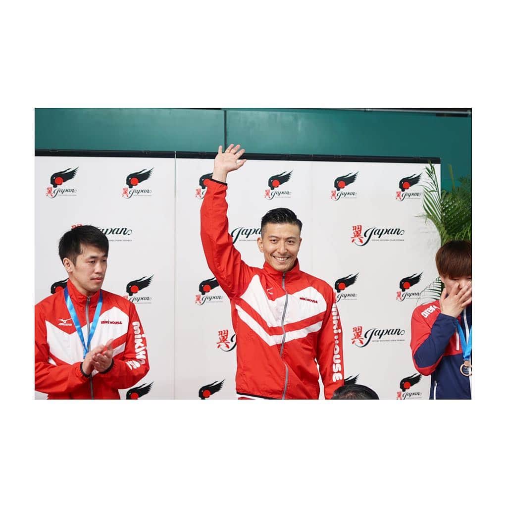 寺内健のインスタグラム：「個人もまだまだ課題の残る内容でしたが無事優勝することが出来ました。 また次の世界水泳に向けしっかりトレーニング積みたいと思います🏋🏻‍♂️ 応援ありがとうございました！ #diving #mikihouse #team_mikihouse #ミキハウススポーツクラブ #3m」