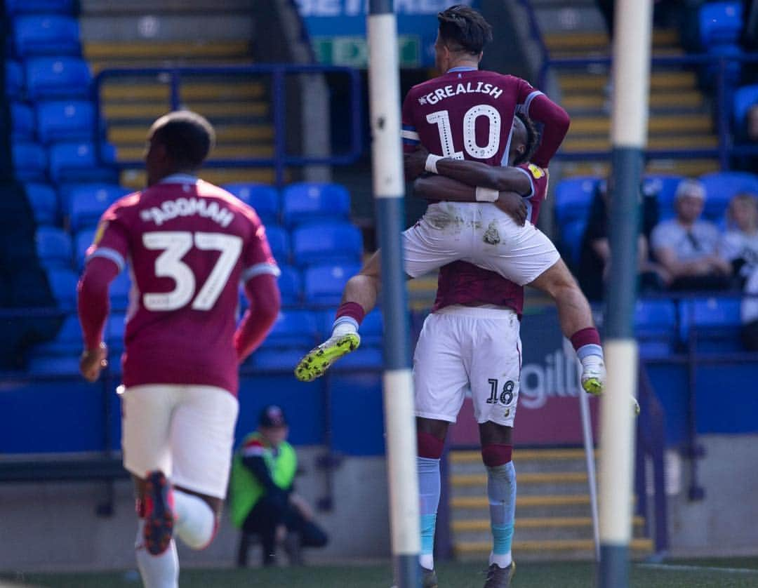 ジャック・グリーリッシュさんのインスタグラム写真 - (ジャック・グリーリッシュInstagram)「Another great win yesterday & buzzing to get another goal! Away support was unreal as always. On to Monday’s game 😀⚽️ #AVFC」4月20日 19時35分 - jackgrealish