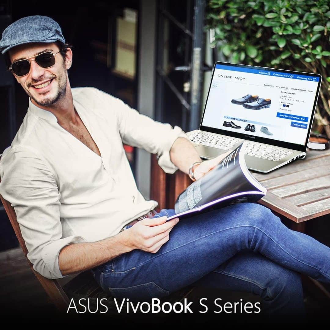 ASUSさんのインスタグラム写真 - (ASUSInstagram)「Tired of waiting in queues? Grab your #VivoBook S15 and start shopping! #WifiMaster #BeYourTrueColour」4月20日 19時50分 - asus