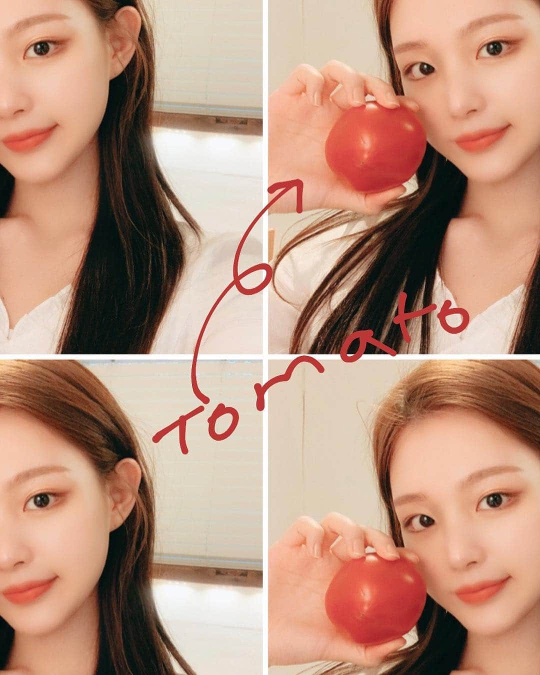 スビンさんのインスタグラム写真 - (スビンInstagram)「🍅」4月20日 19時59分 - sooviin38