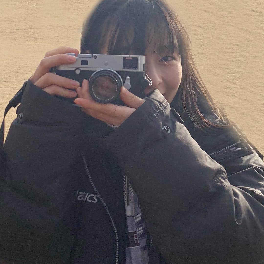 森七菜さんのインスタグラム写真 - (森七菜Instagram)「📷😊 #カメラ #なんちゃってカメラ女子 #上手そうに見えるかな #お借りしたカメラ #もりなな #森七菜」4月20日 20時40分 - morinana_official