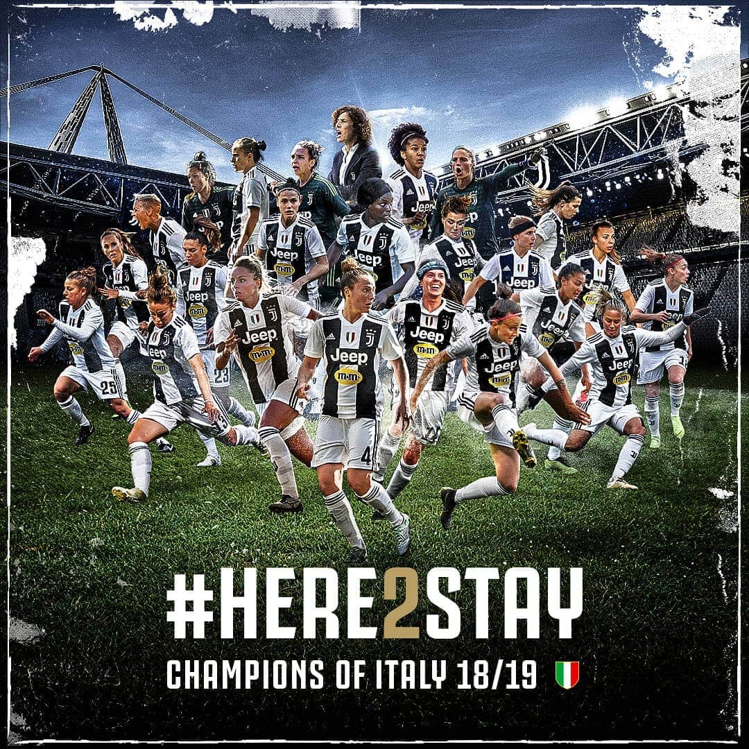 ユヴェントスFCさんのインスタグラム写真 - (ユヴェントスFCInstagram)「ITALIAN CHAMPIONS AGAIN!!! WE ARE #HERE2STAY 🏆🏆🇮🇹」4月20日 21時22分 - juventus
