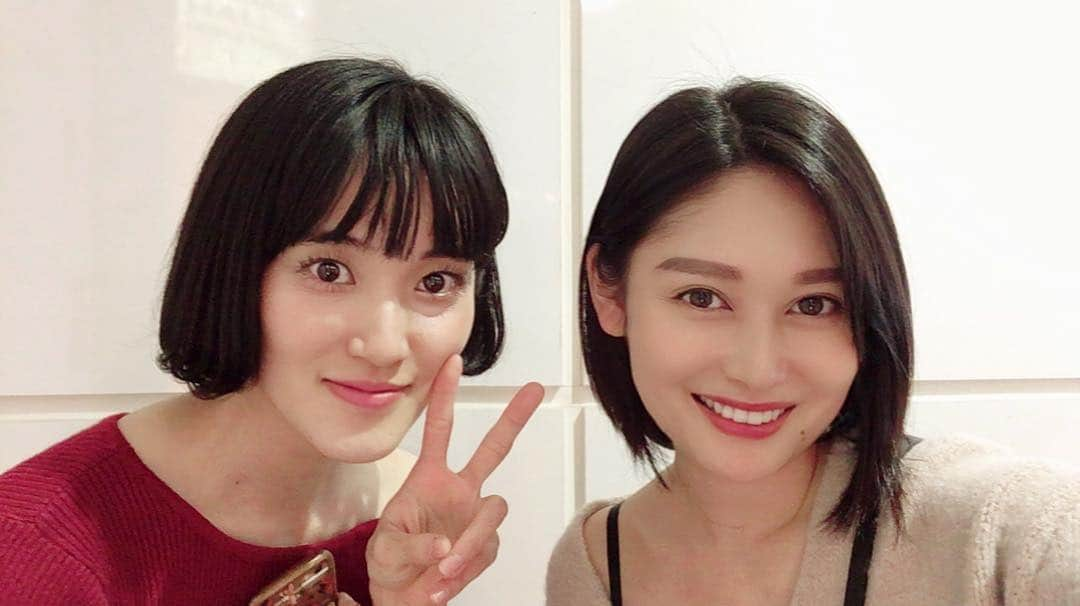 佐藤乃莉さんのインスタグラム写真 - (佐藤乃莉Instagram)「見るたびに可愛くなってく竹ちゃんとこの前ランチに行きました✨  #girl #friends#smile #lunch」4月20日 21時47分 - nori_sato_