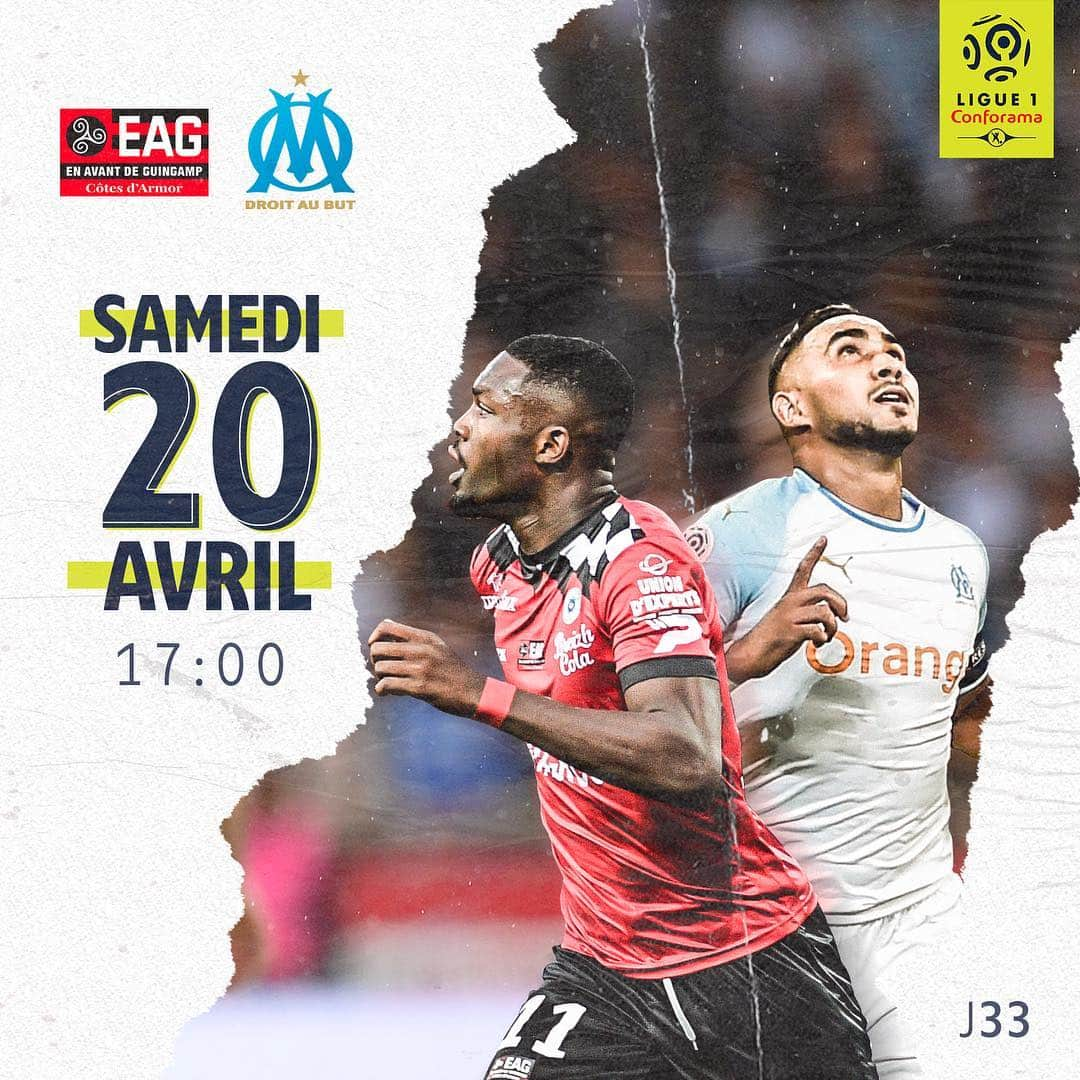 リーグ・アンさんのインスタグラム写真 - (リーグ・アンInstagram)「Un match à double tranchant 💥 @eaguingamp 🆚 @olympiquedemarseille ▪️ ▪️ #EAGOM #guingamp #marseille #enavant #OM #thuram #payet #ligue1conforama」4月20日 22時36分 - ligue1ubereats