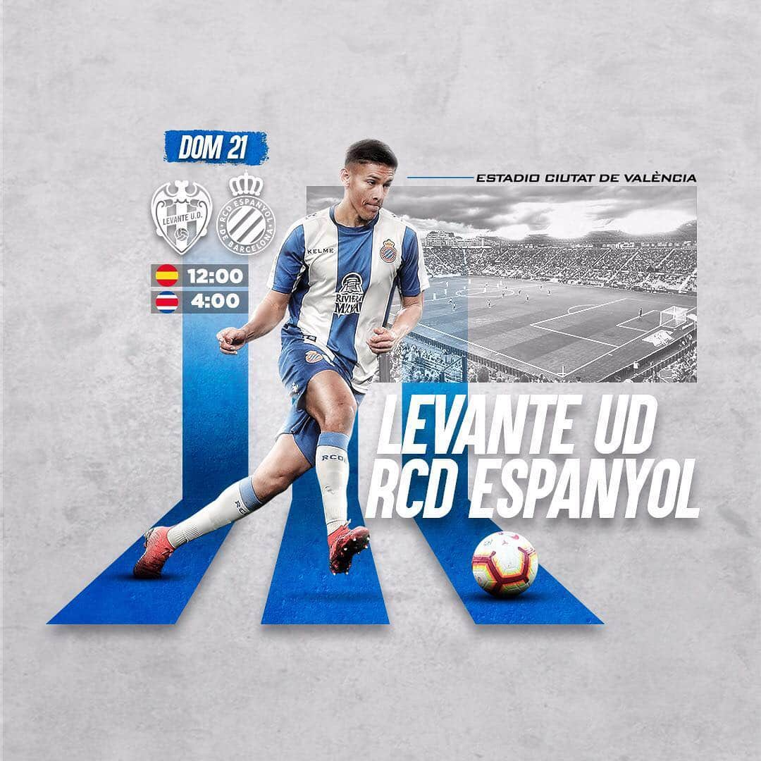 オスカル・デュアルテさんのインスタグラム写真 - (オスカル・デュアルテInstagram)「@rcdespanyol 🙏🏼💪🏼 🆚 Levante UD 🏆 LaLiga Santander ⚽️ Jornada 33 🏟 Ciudad de València 📅 Domingo 21 de Abril ⏰ 12:00h 🇪🇸 4:00 🇨🇷」4月20日 22時46分 - oduarte06