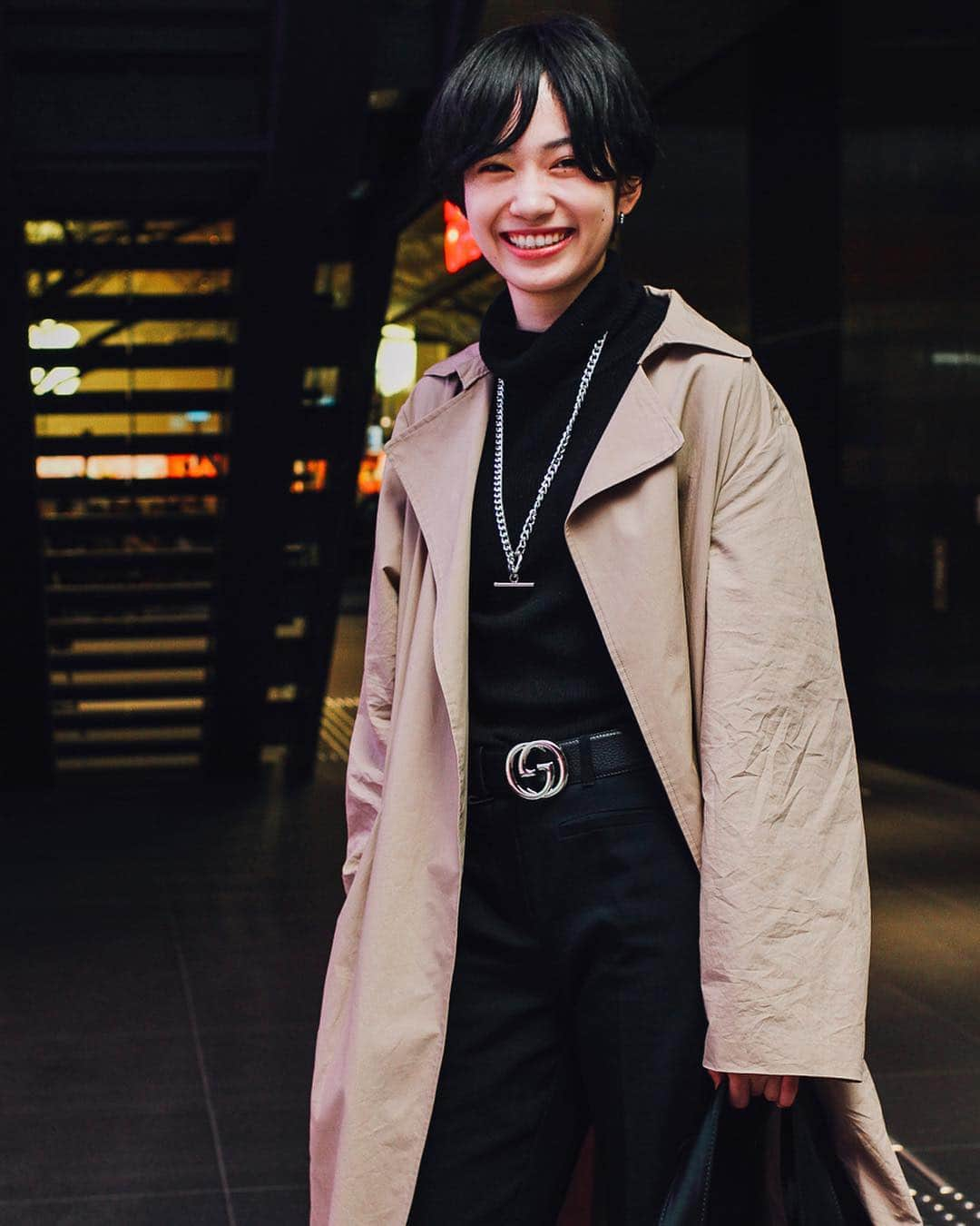 Fashionsnap.comさんのインスタグラム写真 - (Fashionsnap.comInstagram)「【#スナップ_fs】 Name 大和田 里香  Coat #GARAGEOFGOODCLOTHING Knitwear #used Pants #used Bag #MM6 Shoes #MaisonMargiela Necklace #DIESEL Ring #GUCCI  #fashionsnap #fashionsnap_women」4月20日 22時48分 - fashionsnapcom