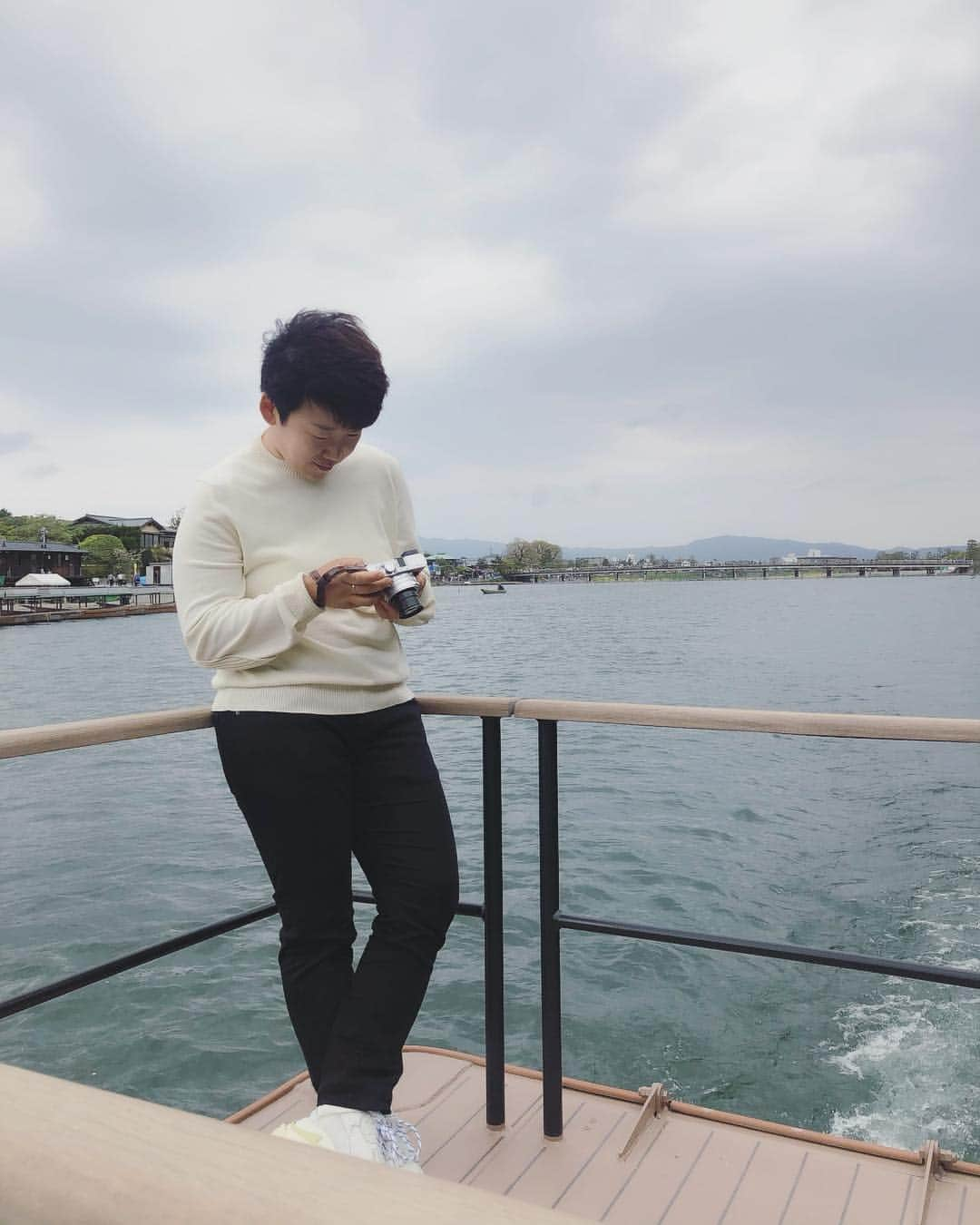 シン・ジエさんのインスタグラム写真 - (シン・ジエInstagram)「🥰📷🛥👼」4月20日 23時08分 - jiyai_shin