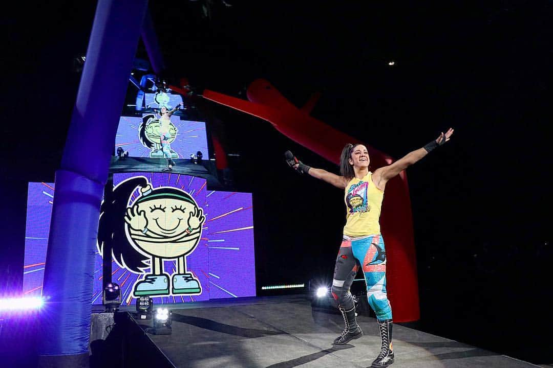 WWEさんのインスタグラム写真 - (WWEInstagram)「@itsmebayley may be on #SDLive now, but she’s taking care of any unfinished business at her last #RAW Live events! #WWESpringfield」4月21日 10時29分 - wwe