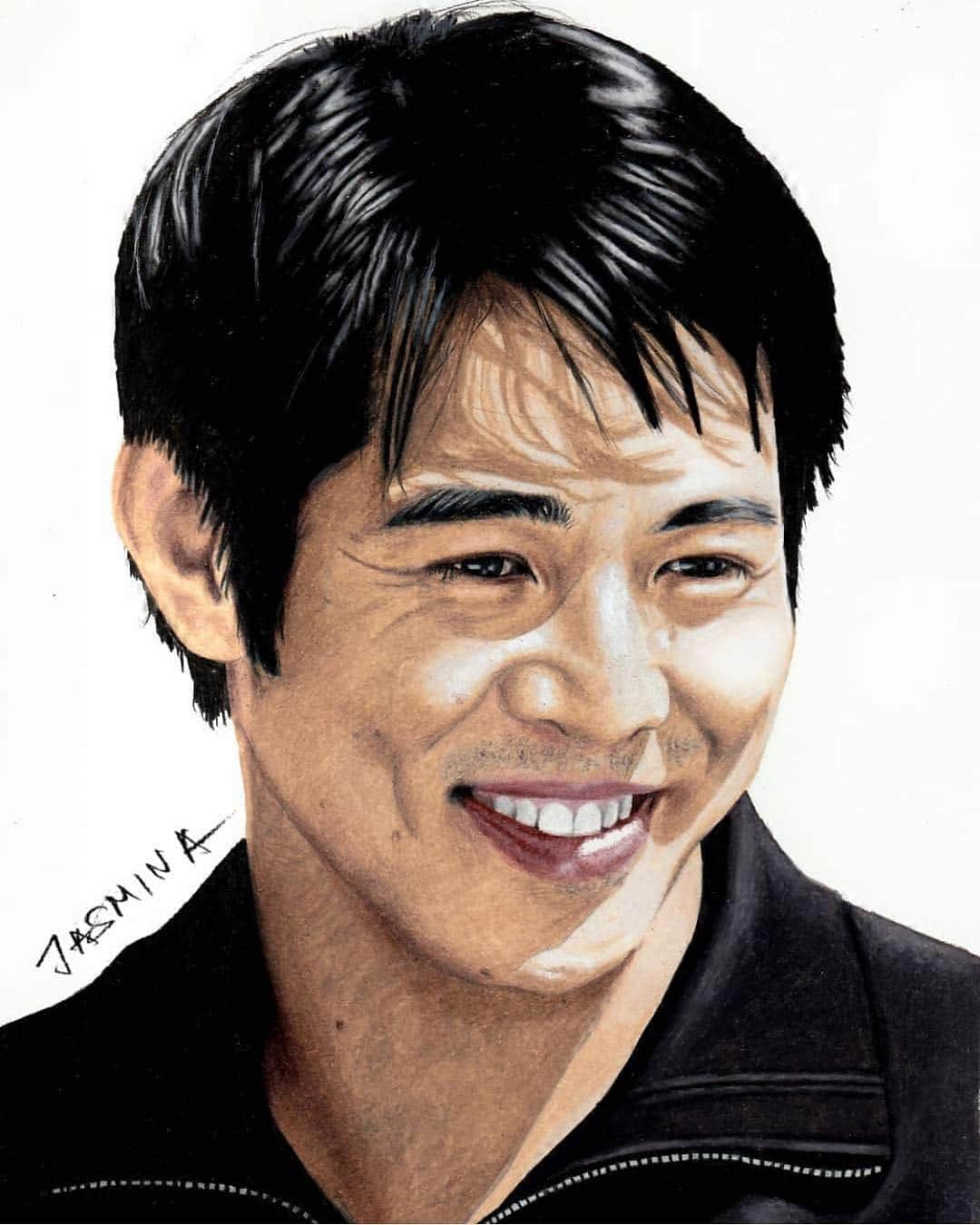 ジェット・リーのインスタグラム：「Whenever I see the art all of you make, it brightens my day. All of your talents never cease to amaze me and I’m so grateful that so many of you have spent your time creating these beautiful pieces of art! #jetliart」