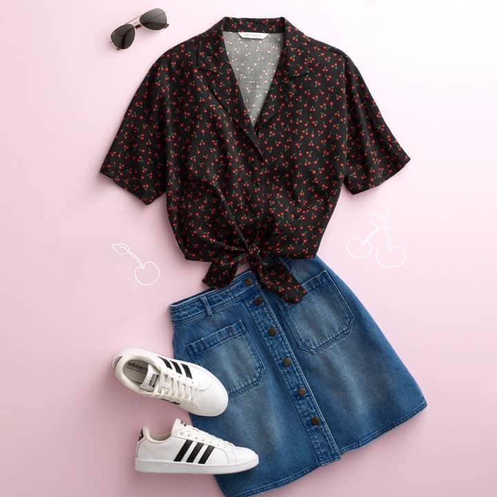 ロック&リパブリックのインスタグラム：「Congrats! You’ve hit the (style) jackpot. 🍒🍒🍒Tap to shop new picks from #POPSUGARatKohls. #Kohls」