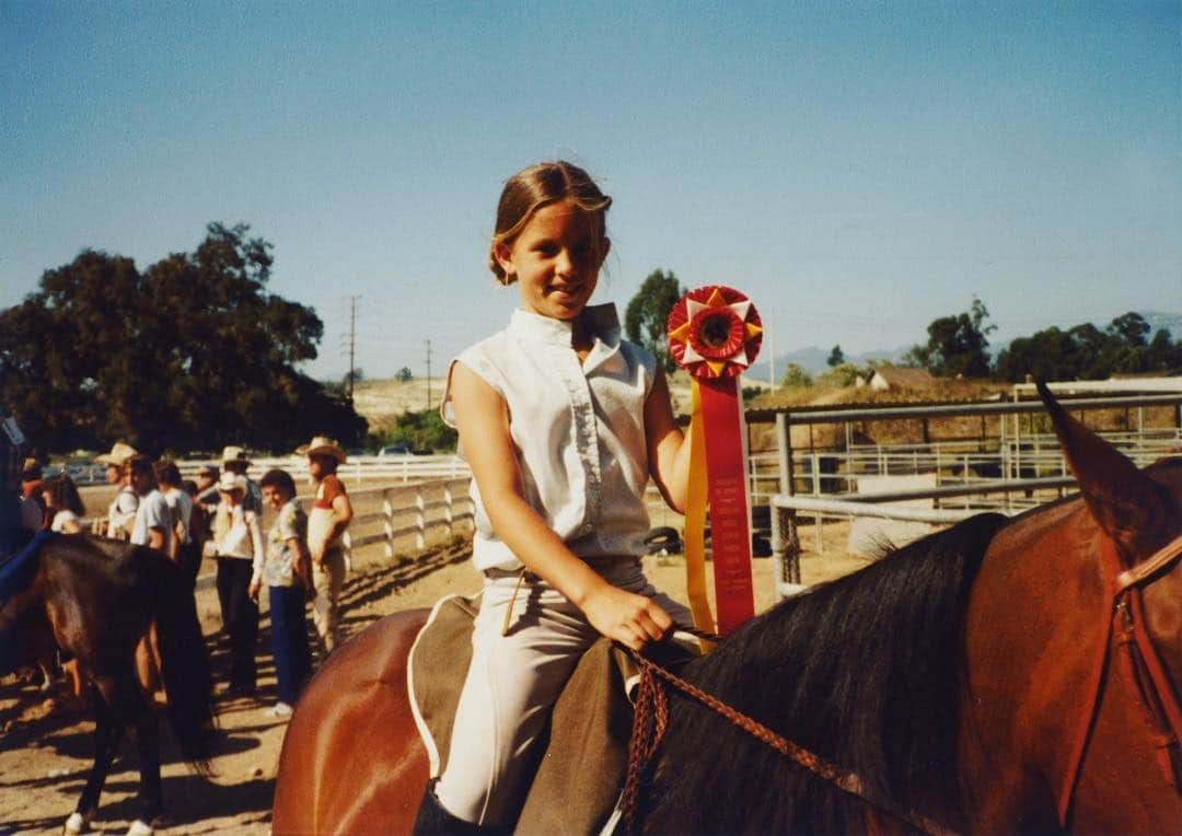 マーク・ホッパスさんのインスタグラム写真 - (マーク・ホッパスInstagram)「My wife was the original horse girl.」4月21日 6時00分 - markhoppus