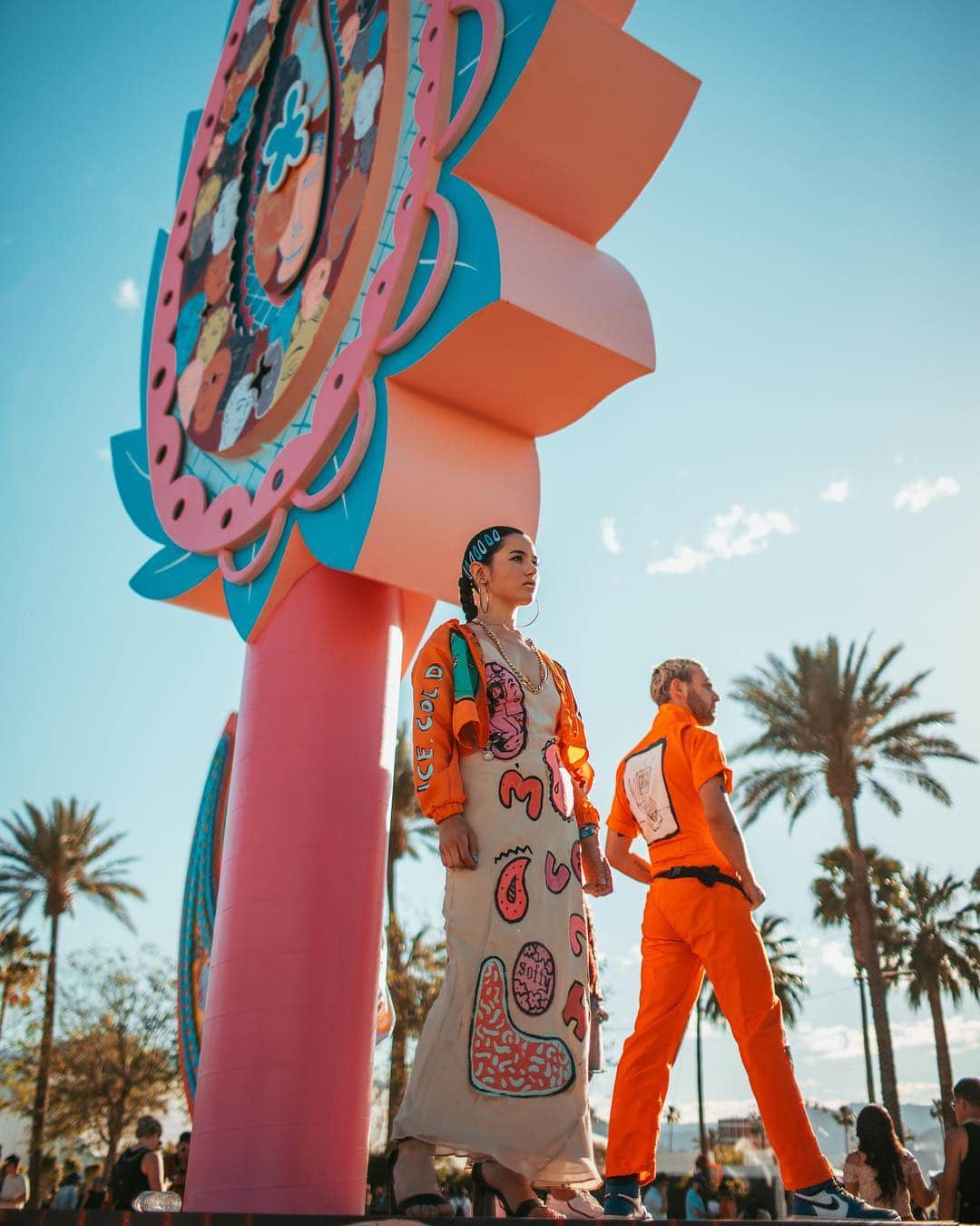 コーチェラのインスタグラム：「Mucho ❤️ @sofiaenriquez 📷: @mirandamcdonald」