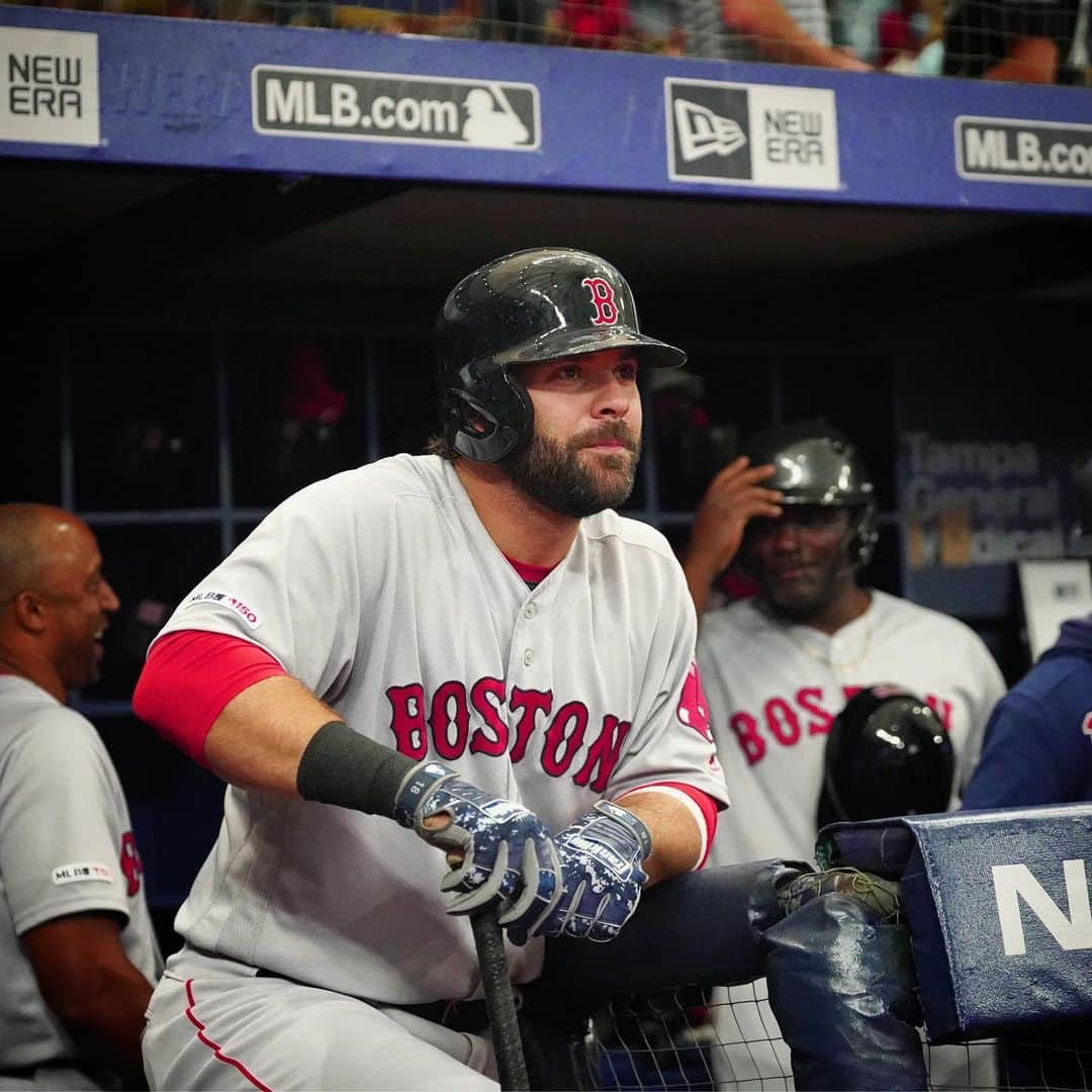 ボストン・レッドソックスさんのインスタグラム写真 - (ボストン・レッドソックスInstagram)「Just thinking about mashing... 💭」4月21日 7時37分 - redsox