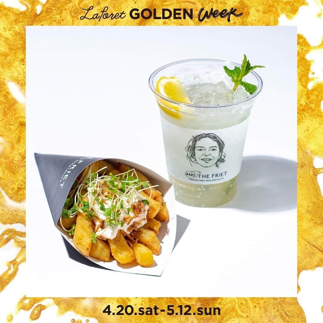 Laforet HARAJUKUさんのインスタグラム写真 - (Laforet HARAJUKUInstagram)「4.20(sat)- AND THE FRIET / 2F セロリ アンド オニオン セット ￥850（REGULAR SIZE） ￥950（LARGE SIZE） ※all tax in . 【🌿GWだけのスペシャル限定企画🌱】 セロリシードの爽やかな香りとフライドオニオンの濃厚な甘みを加えた限定フリット。ハニーレモンソーダにスペアミントを添えた限定ドリンクとセットで🥤 . #LAFORETGOLDENWEEK #GOODMEALMARKET #gw #2019ss #andthefriett #tokyo #laforet #harajuku #laforetharajuku #期間限定 #限定メニュー #令和 #令和元年 #10連休 #アンドザフリット #東京 #ラフォーレ #原宿 #ラフォーレ原宿 #연휴」4月21日 19時29分 - laforet_h