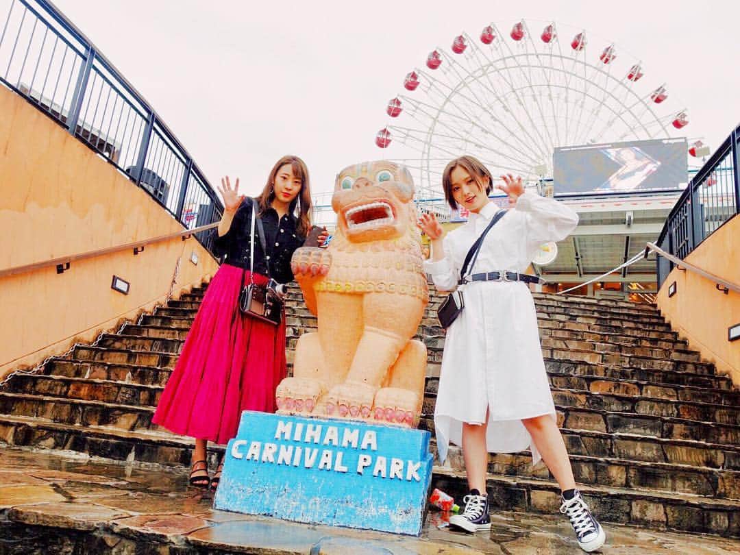 山本彩さんのインスタグラム写真 - (山本彩Instagram)「沖縄⋆̩☂︎*̣̩ . #沖縄 #北谷 #美浜 #アメリカンビレッジ」4月21日 19時37分 - sayaka__714