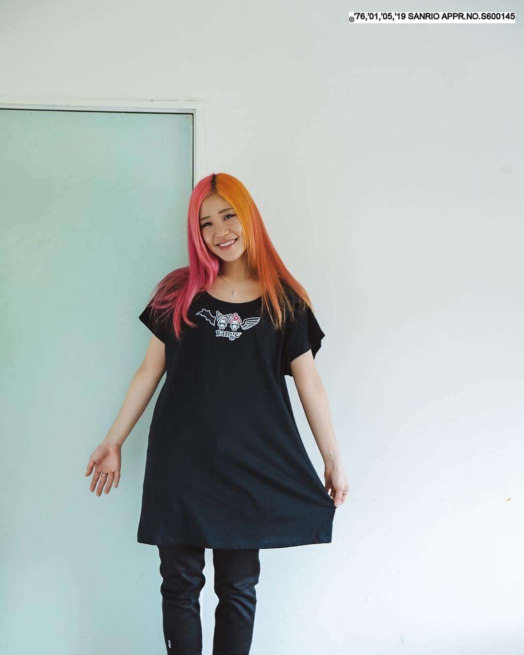 あやぺたのインスタグラム：「rangeの今期のカタログにいっぱいのってます！✌️ 今回はサンリオとのコラボも🎀 詳しくはこちら↓ http://store.trieight.com/」