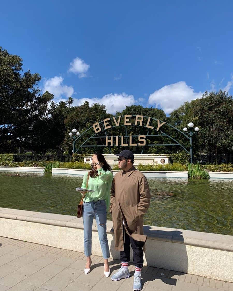 キム・ギバンのインスタグラム：「. 또 가고싶다.. 사진 더 찍을 걸.. 살면서 사진 많이많이 찍자~ . #beverlyhills  #희바라기방」