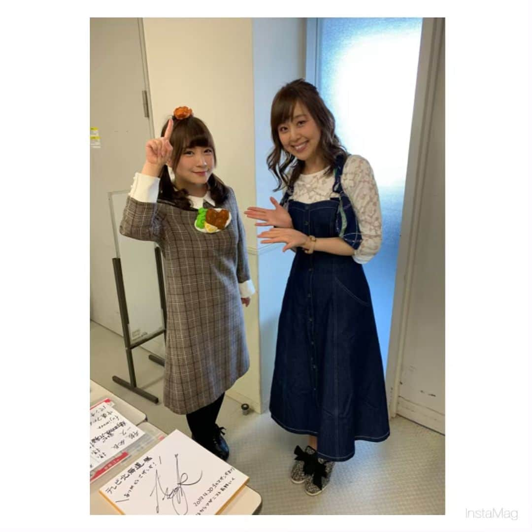 磯田彩実さんのインスタグラム写真 - (磯田彩実Instagram)「. きょうは#ゴルマ. . #からあげアイドル#有野いく さん. . . #ジャーンズ さん. #ハモネプ#優勝の時見てました🎤✨. . #ザンギまつり も開催中. . 17時までです✩. . #ゴールデンマーケット#つどーむ#tvh.」4月21日 15時15分 - ayami_isoda.tvh7