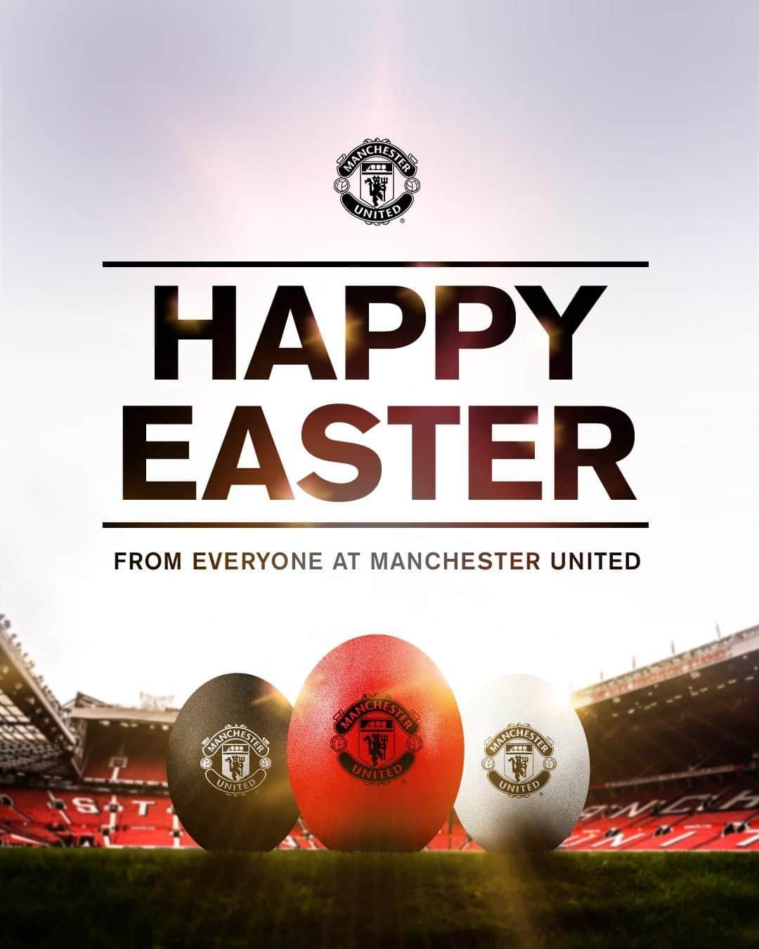 マンチェスター・ユナイテッドさんのインスタグラム写真 - (マンチェスター・ユナイテッドInstagram)「A very #HappyEaster from everyone at #MUFC! 🐣」4月21日 16時01分 - manchesterunited