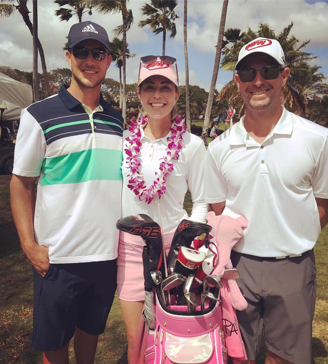 ポーラ・クリーマーさんのインスタグラム写真 - (ポーラ・クリーマーInstagram)「Mahalo ❤️❤️ @lottechampionship Fun week in Hawaii 😬 #teamPC」4月21日 16時45分 - paulacreamer1