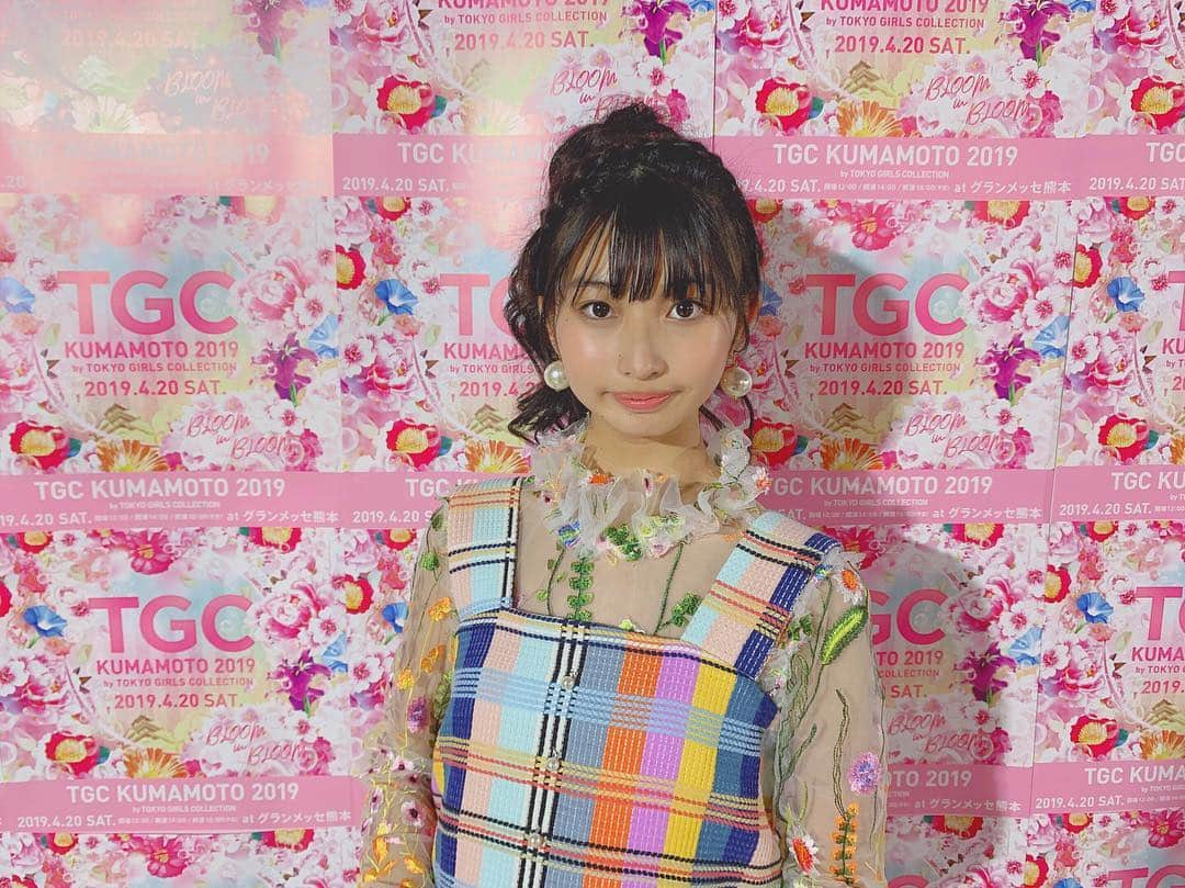 本島莉々果さんのインスタグラム写真 - (本島莉々果Instagram)「⋆⑅ ⋆⑅ ⋆⑅ TGC熊本ありがとうございました💕 夢のステージからの景色は想像以上でした✨ ⋆⑅ ⋆⑅ #tgc #tgc熊本」4月21日 17時03分 - motoshimaririka