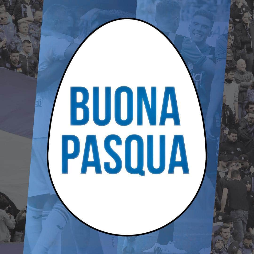 アタランタBCさんのインスタグラム写真 - (アタランタBCInstagram)「Buona Pasqua! 🐣🐣 #AtalantaLife 🖤💙 #Atalanta #BuonaPasqua #HappyEaster」4月21日 17時48分 - atalantabc