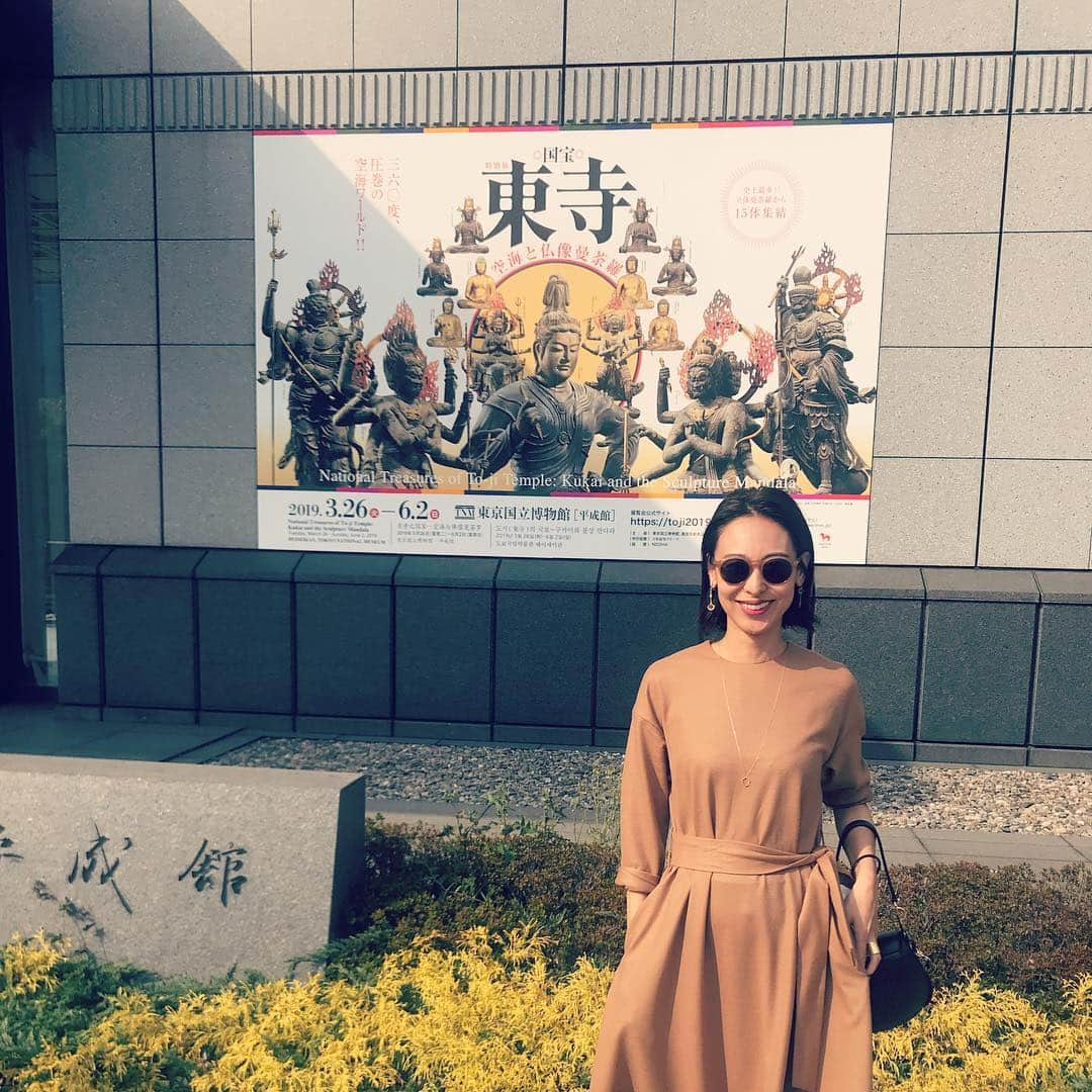 小泉里子さんのインスタグラム写真 - (小泉里子Instagram)「上野の国立博物館で行われてる"東寺"展へ。 今度京都に行ったら東寺へ行ってみよう！#空海 #東寺 #国宝 #重要文化財」4月21日 18時10分 - satokokoizum1